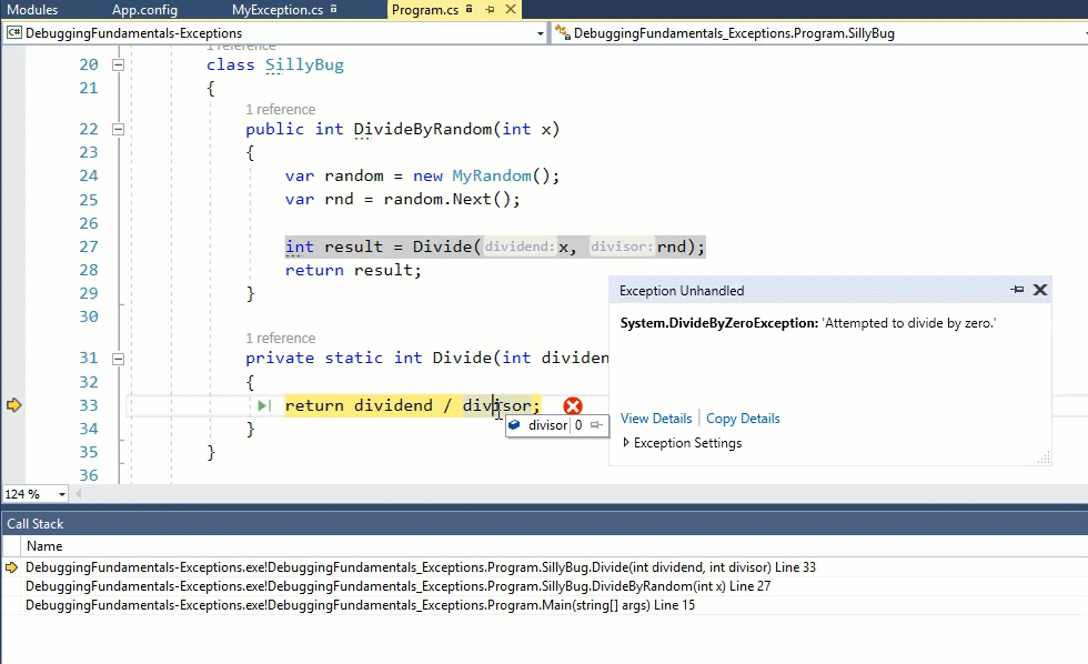 Debug & Catch Exceptions in Visual Studio: The Complete Guide