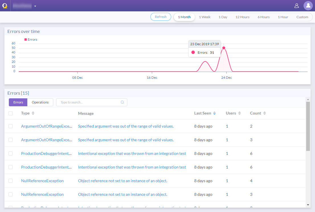 OzCode production debugger